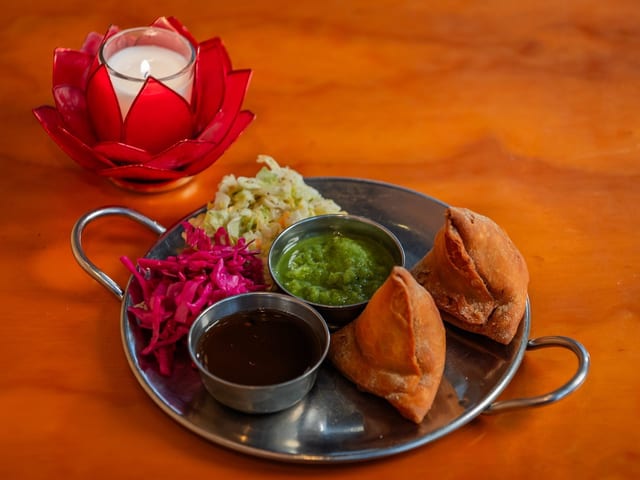 Lamb Samosa.